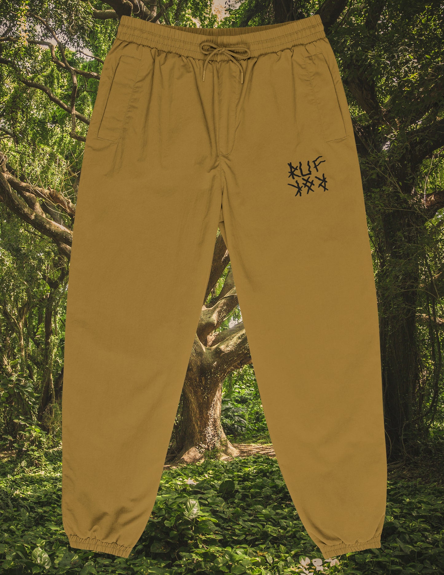 Oversized Tracksuit Joggers - Model Zeytun