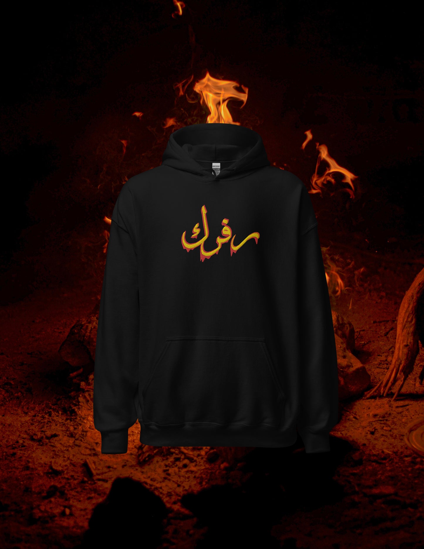 Rufrok Hoody Model Fire