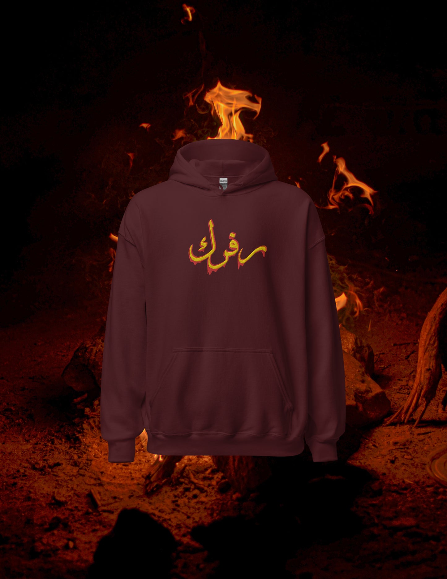 Rufrok Hoody Model Fire